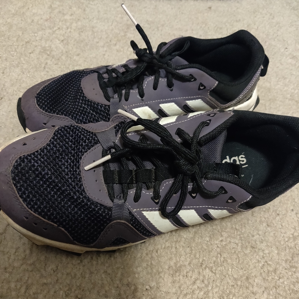 Adidas trail runners Size 9 purple